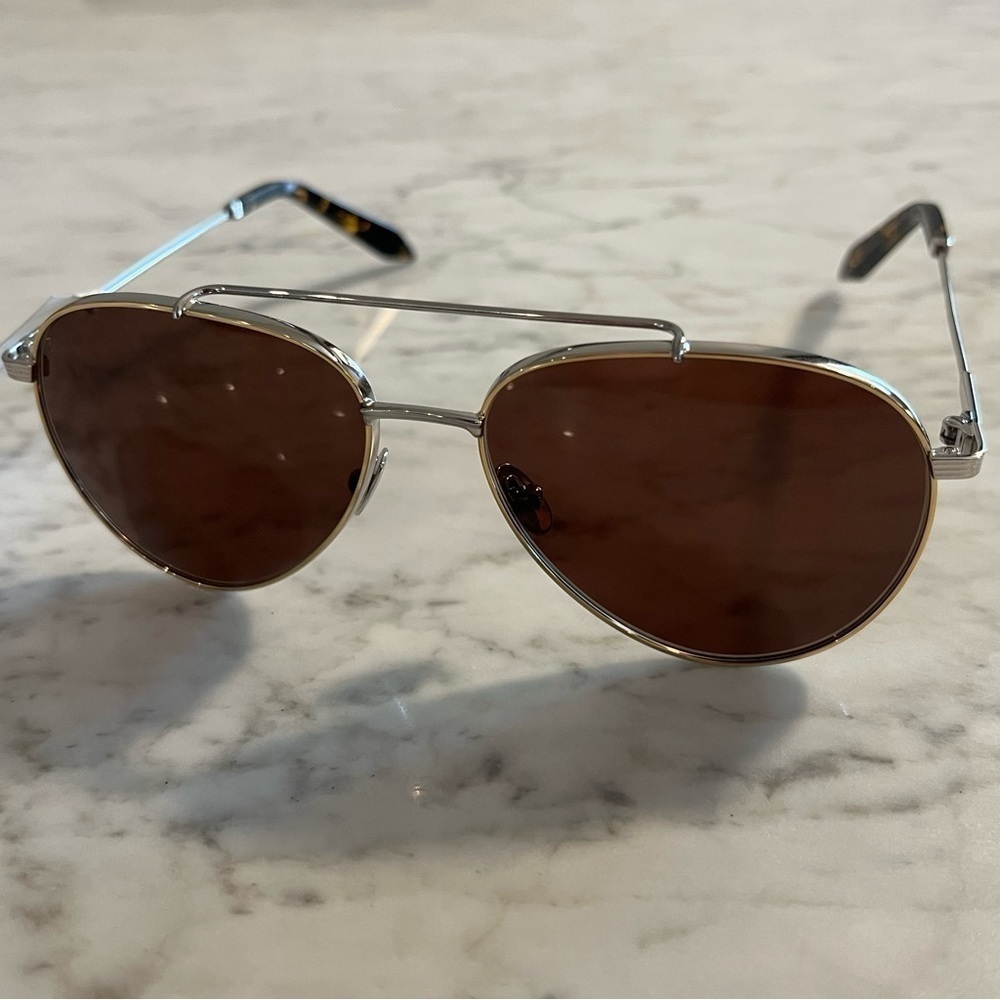 NWT Victoria Beckham Aviator Sunglasses